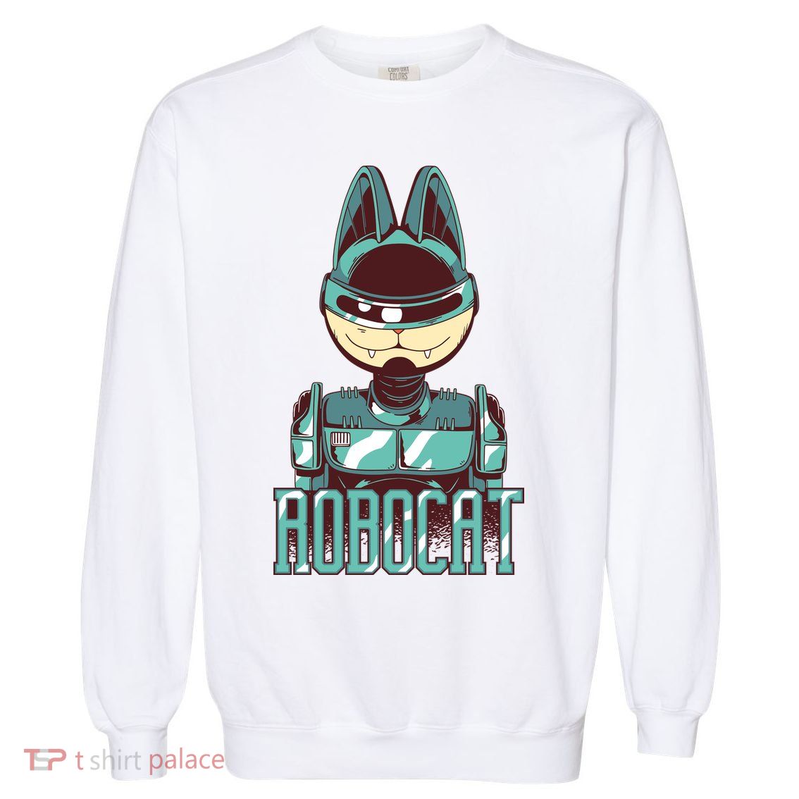 Robocat Garment-Dyed Sweatshirt