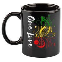 Reggae Rastafari One Pride Love 11oz C Handle Ceramic Mug