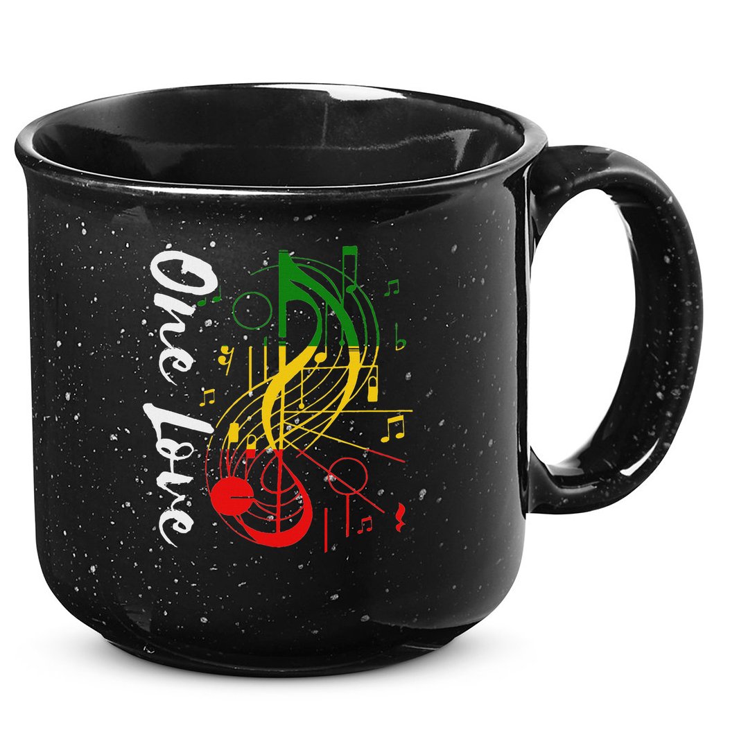 Reggae Rastafari One Pride Love 15oz Campfire Ceramic Mug