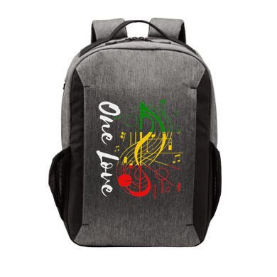 Reggae Rastafari One Pride Love Vector Backpack