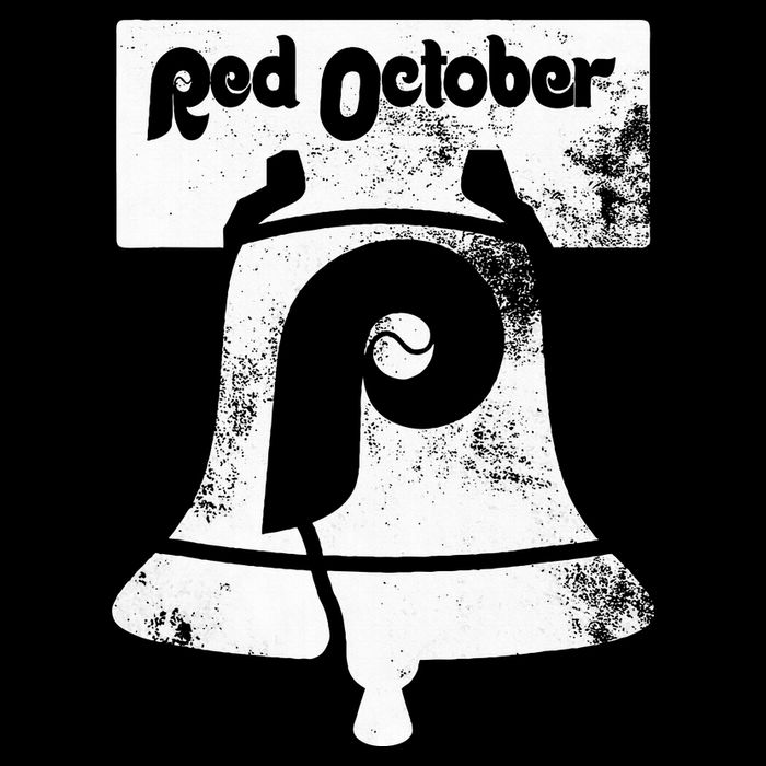 Retro Red October P.hilly P.hiladelphia Vintage Ring the bell Crop Top