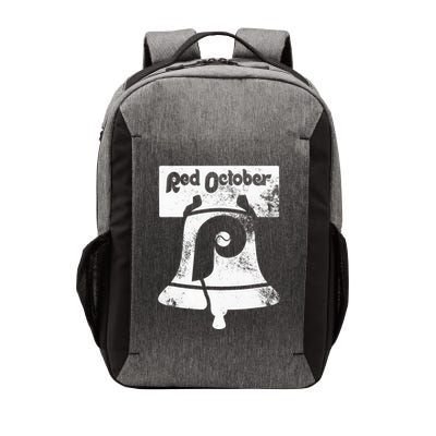 Retro Red October P.hilly P.hiladelphia Vintage Ring the bell Vector Backpack