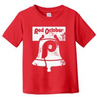 Retro Red October P.hilly P.hiladelphia Vintage Ring the bell Toddler T-Shirt