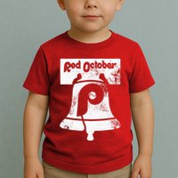 Retro Red October P.hilly P.hiladelphia Vintage Ring the bell Toddler T-Shirt