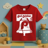 Retro Red October P.hilly P.hiladelphia Vintage Ring the bell Toddler T-Shirt