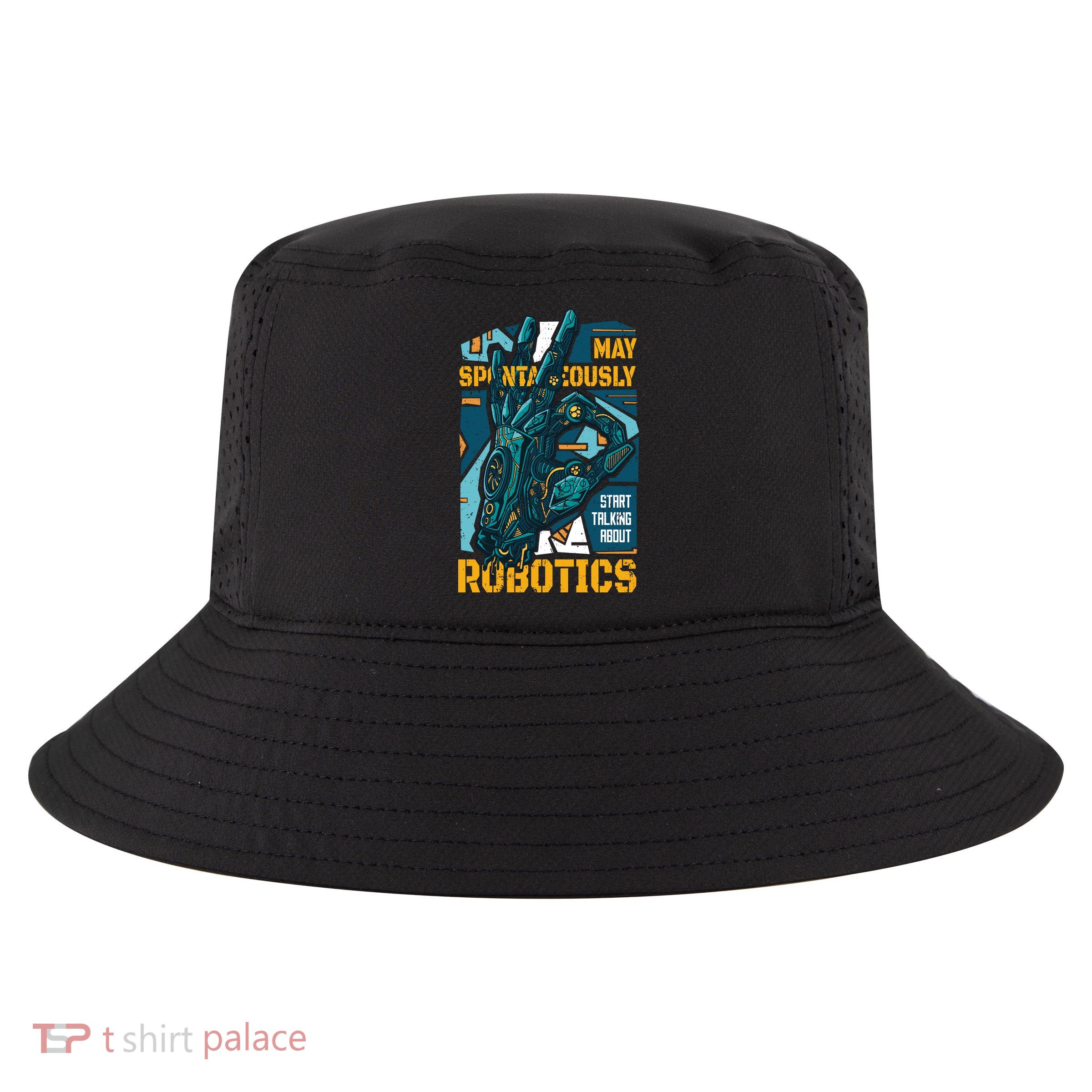 Robotics Cool Comfort Performance Bucket Hat