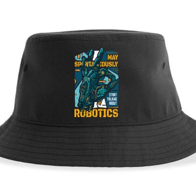 Robotics Sustainable Bucket Hat