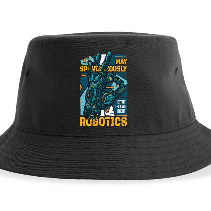 Robotics Sustainable Bucket Hat