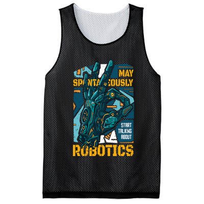 Robotics Mesh Reversible Basketball Jersey Tank