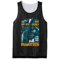 Robotics Mesh Reversible Basketball Jersey Tank