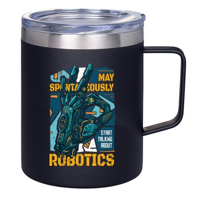 Robotics 12oz Stainless Steel Coffee Mug