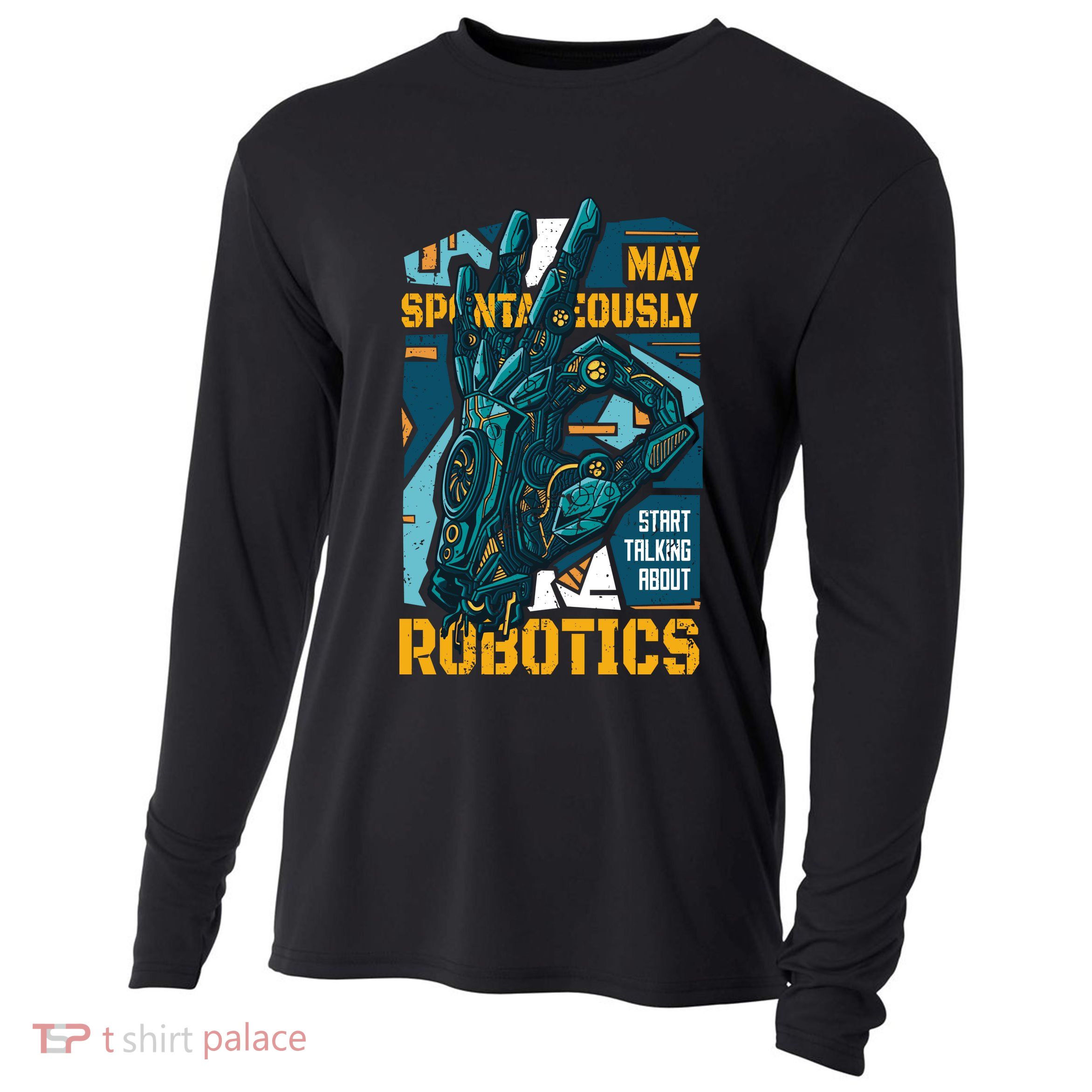 Robotics Cooling Performance Long Sleeve Crew