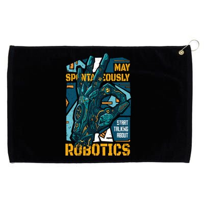 Robotics Grommeted Golf Towel