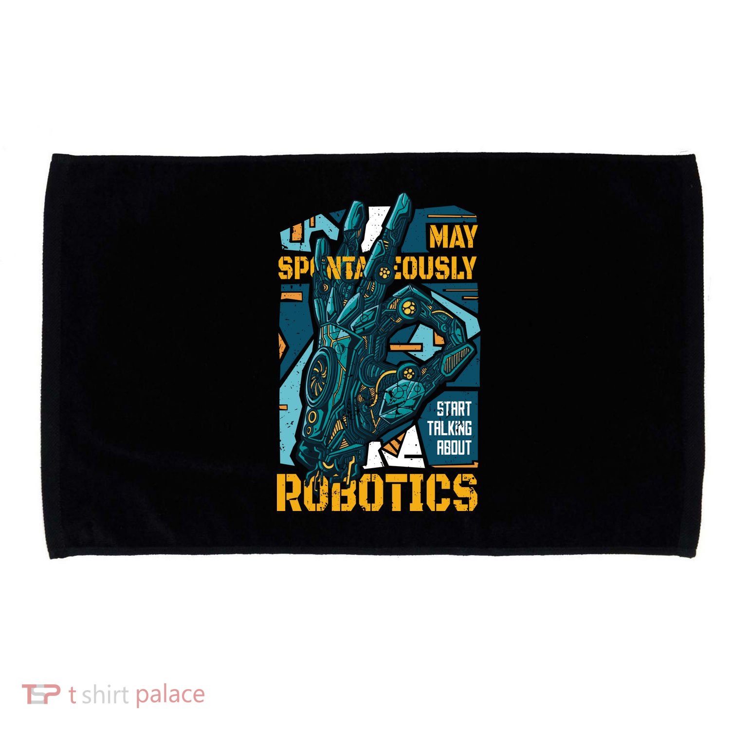 Robotics Microfiber Hand Towel