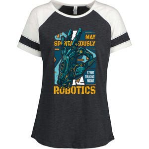 Robotics Enza Ladies Jersey Colorblock Tee