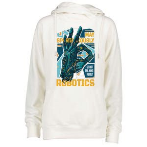 Robotics Womens Funnel Neck Pullover Hood