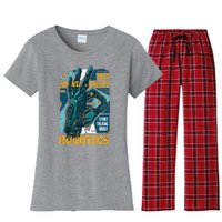 Robotics Women's Flannel Pajama Set