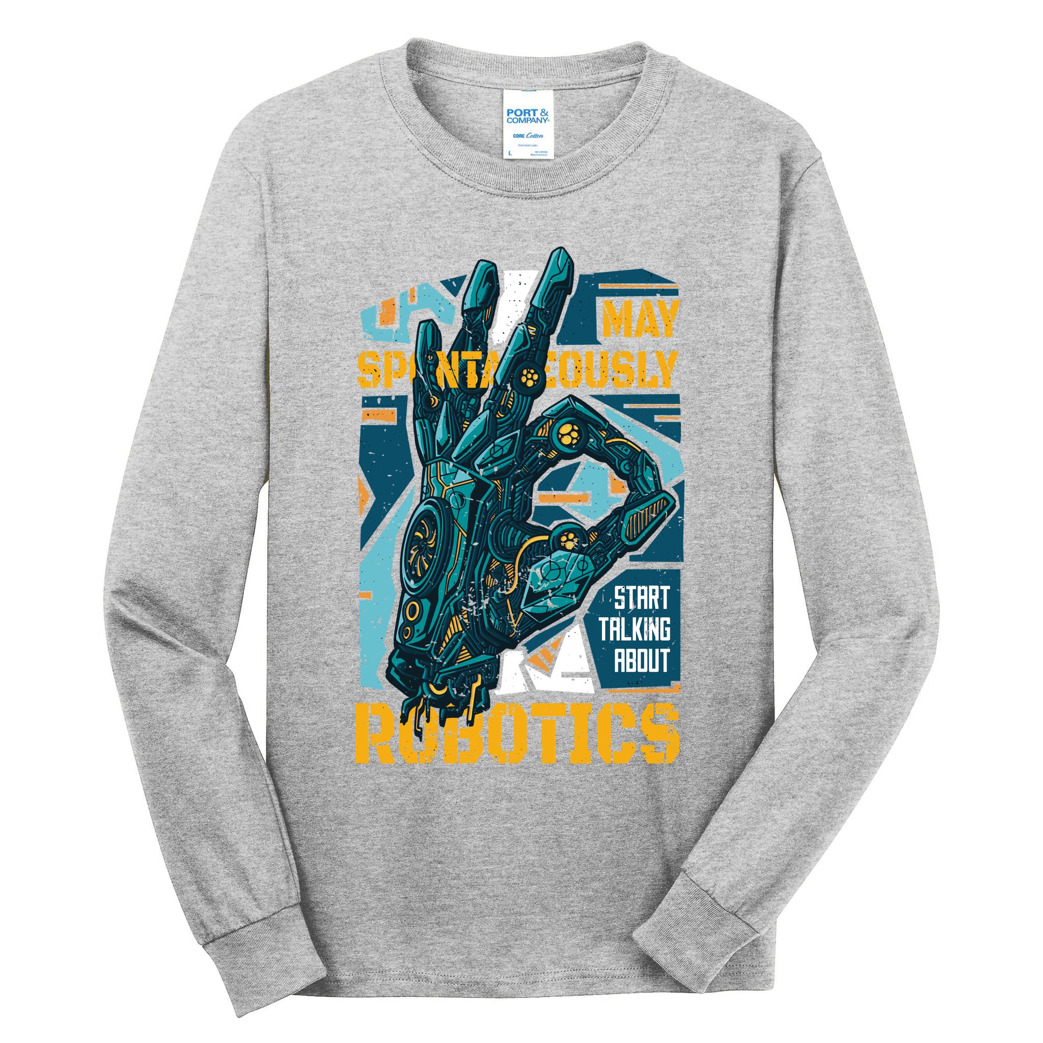 Robotics Tall Long Sleeve T-Shirt