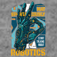 Robotics Crop Top