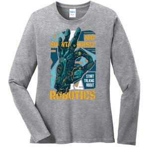 Robotics Ladies Long Sleeve Shirt