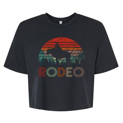 Rodeo Bella+Canvas Jersey Crop Tee