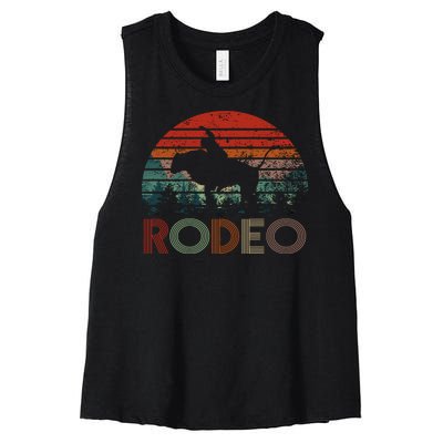 Rodeo Women's Racerback Cropped Tank