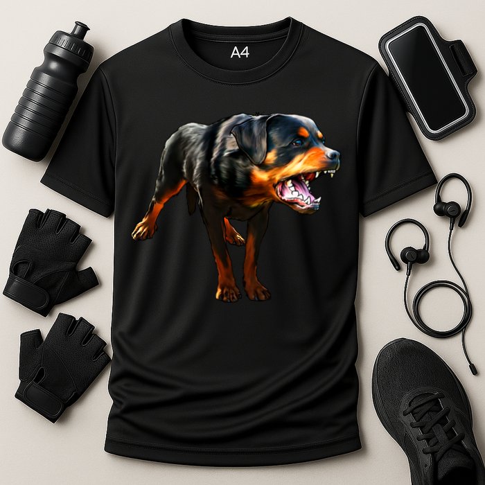 Rottweiler Cooling Performance Crew T-Shirt