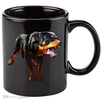 Rottweiler 11oz C Handle Ceramic Mug