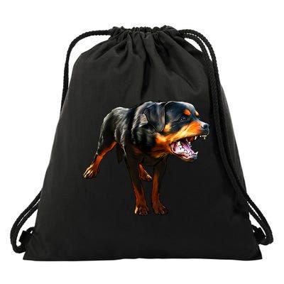 Rottweiler Drawstring Bag