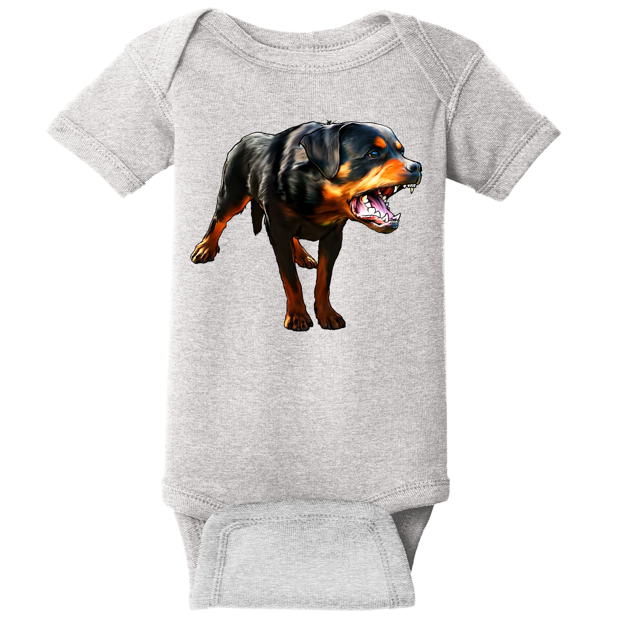 Rottweiler Baby Bodysuit