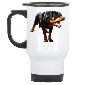 Rottweiler Stainless Steel Travel Mug