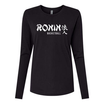 Ronin  Womens Cotton Relaxed Long Sleeve T-Shirt