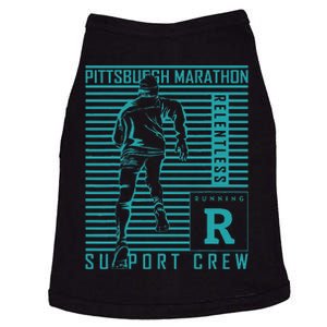 Runners Retro Pittsburgh 2024 Marathon 26 Miles Doggie Tank