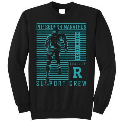 Runners Retro Pittsburgh 2024 Marathon 26 Miles Sweatshirt