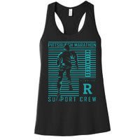 Runners Retro Pittsburgh 2024 Marathon 26 Miles Women's Racerback Tank