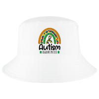 Rainbow Ribbon Puzzle Autism Awareness Month Mother's Day Cool Comfort Performance Bucket Hat