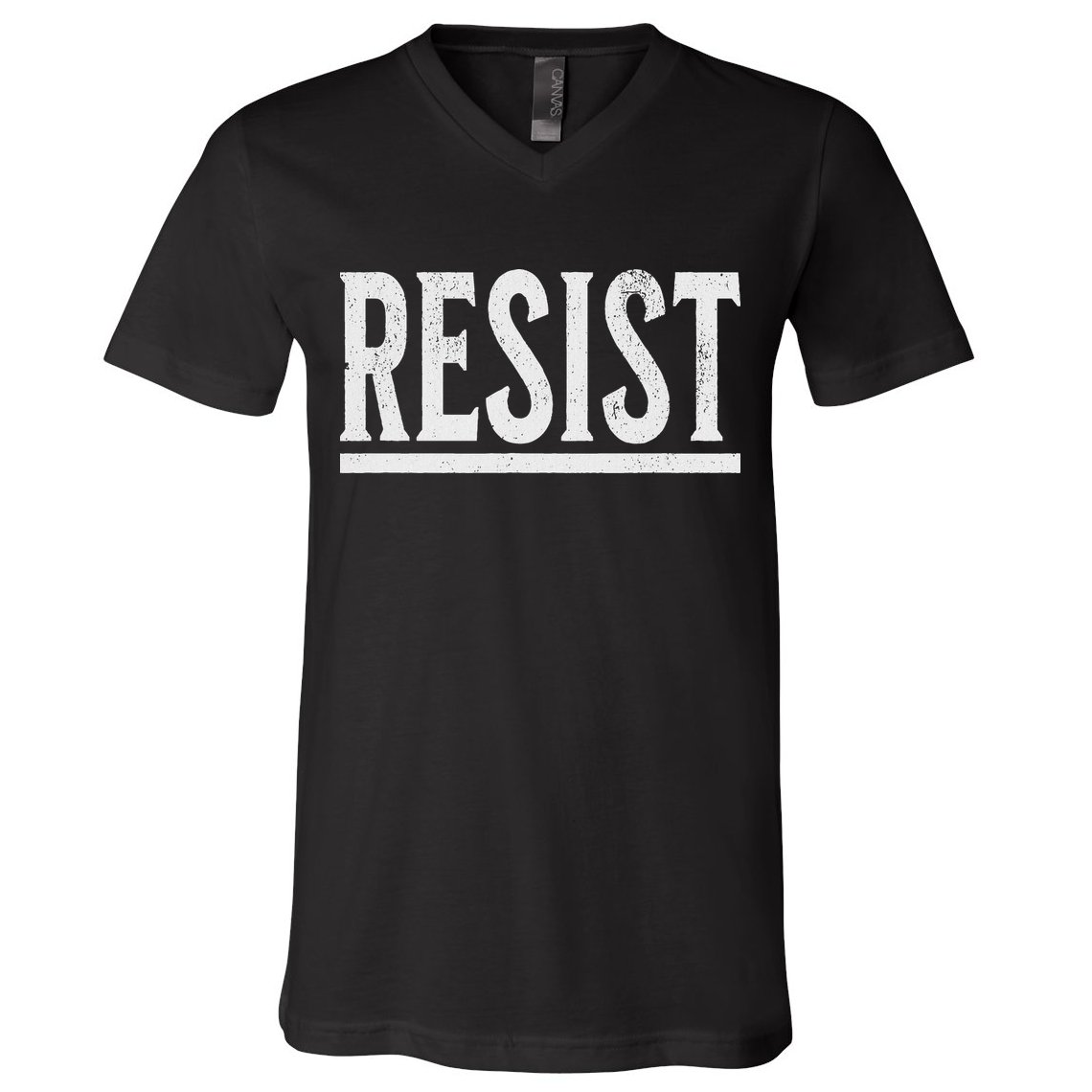 Resist Rebel Political Protest Anti Trump V-Neck T-Shirt