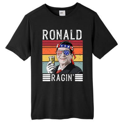 Ronald Ragin Patriotic 4th Of July Funny Tall Fusion ChromaSoft Performance T-Shirt