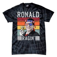 Ronald Ragin Patriotic 4th Of July Funny Tie-Dye T-Shirt