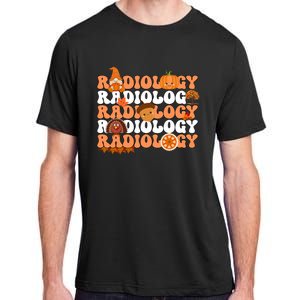 Retro Radiology Pumpkin Radiologist Xray Fall Thanksgiving Adult ChromaSoft Performance T-Shirt