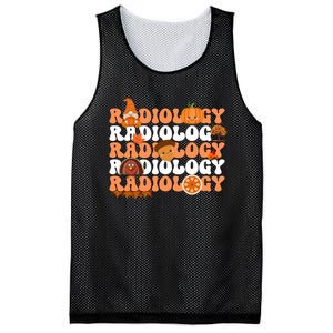 Retro Radiology Pumpkin Radiologist Xray Fall Thanksgiving Mesh Reversible Basketball Jersey Tank