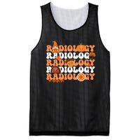 Retro Radiology Pumpkin Radiologist Xray Fall Thanksgiving Mesh Reversible Basketball Jersey Tank