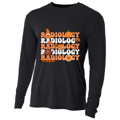 Retro Radiology Pumpkin Radiologist Xray Fall Thanksgiving Cooling Performance Long Sleeve Crew