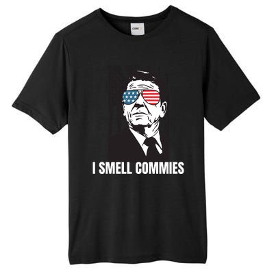 Ronald Reagan President I Smell Commies, Political Humor Tall Fusion ChromaSoft Performance T-Shirt