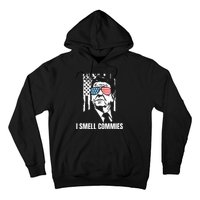 Ronald Reagan, President Reagan, I Smell Commies, Political Humor Hoodie