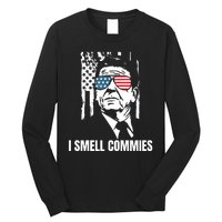 Ronald Reagan, President Reagan, I Smell Commies, Political Humor Long Sleeve Shirt