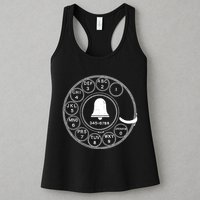 Retro Rotary Phone Dial Womens Tank Top