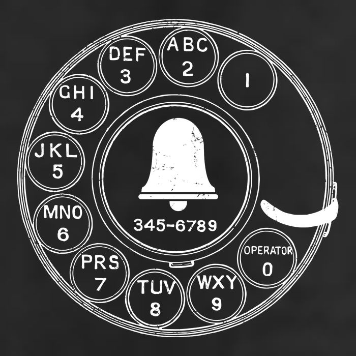 Retro Rotary Phone Dial Trucker Hat