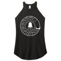 Retro Rotary Phone Dial Women's Perfect Tri Rocker Tank