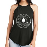 Retro Rotary Phone Dial Women's Perfect Tri Rocker Tank